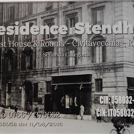 Residence Stendhal Guest House チビタベッキア エクステリア 写真